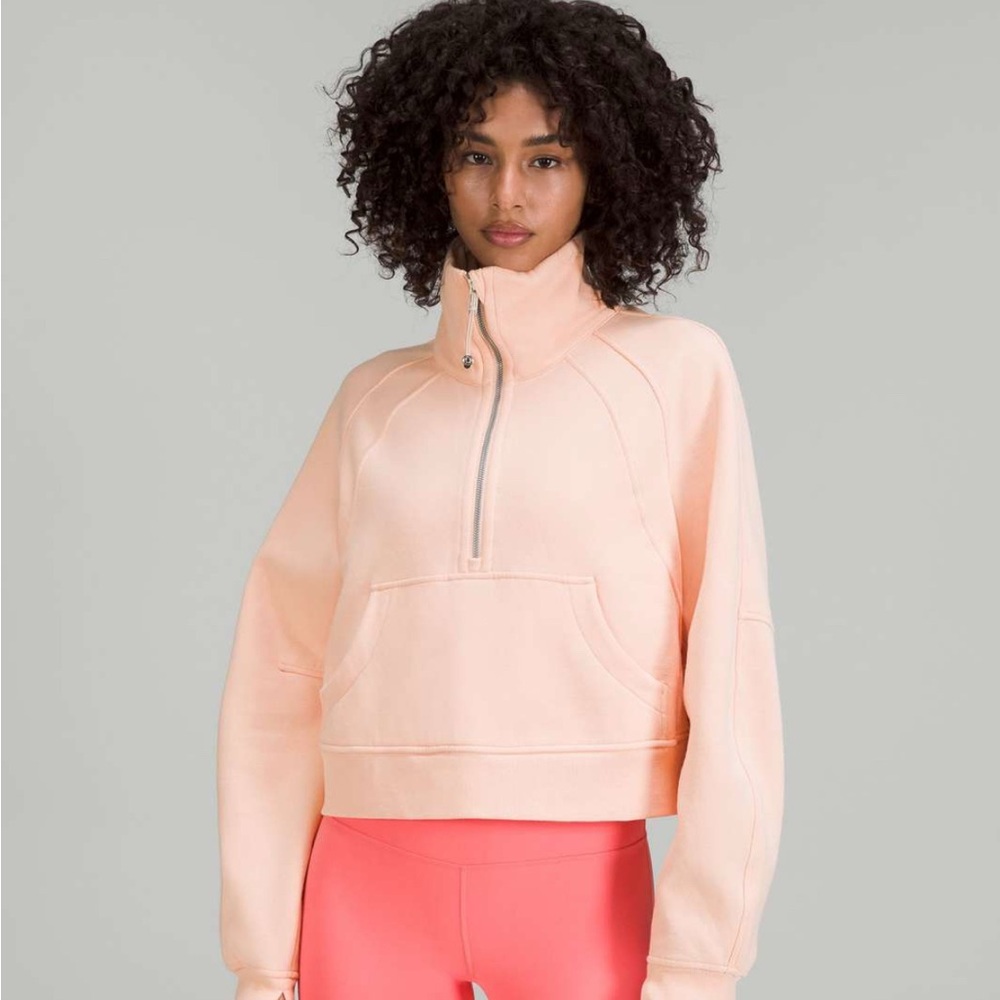 Lululemon Funnel Neck 1/2 Zip Scuba